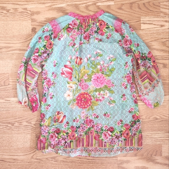 EUC Johnny Was Hallie Button Down, Size XS - Picture 7 of 11